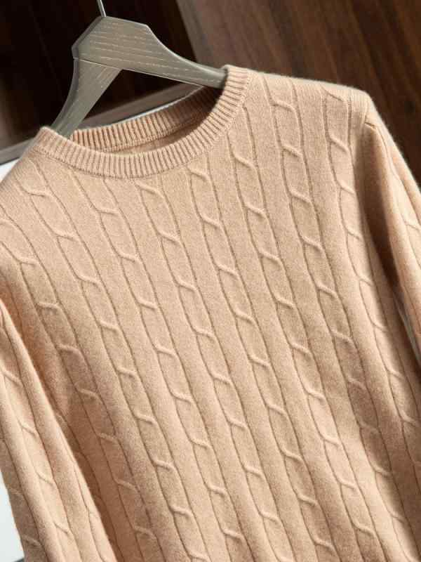 セーター メンズ クルーネック プルオーバー ケーブル編み ゆったり オーバーサイズ 長袖 暖か 秋冬 ニットトップス 普段使い カジュアル 重ね着 防寒着