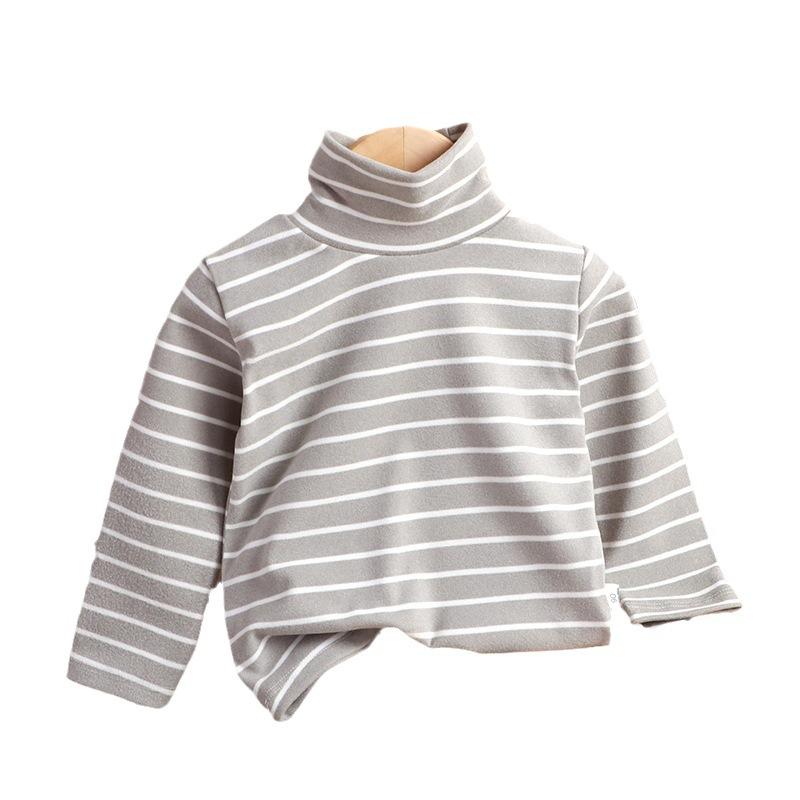 ・素材: 徳絨・スタイル: 韓国版・対象性別: 子供用・対象年齢: 中小児(3～8歳)・推奨身長: 100～140cm・袖丈: 長袖・柄: ストライプ・加工: 柔軟加工・カラー展開: デニムブルー、イエローストライプ、ピンクストライプ、グレーストライプ、トマトストライプ・主な素材: ポリエステル・サイズ展開: 80cm、90cm、100cm、110cm、120cm、130cm、140cm、150cm、160cm