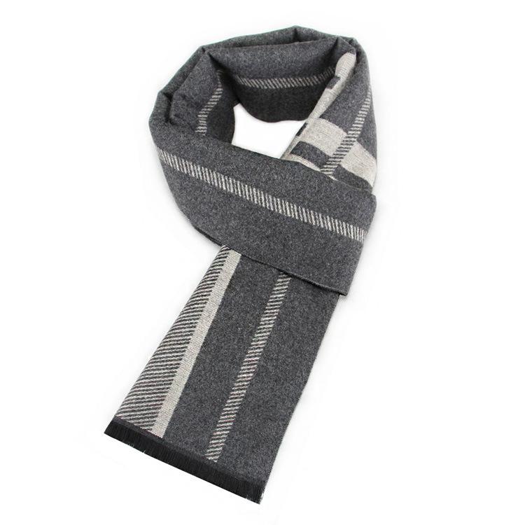 マフラー メンズ 秋冬 防寒 保温 暖かい 厚手 肉厚 ボリューム フェイク タッチ 肌触り ソフト なめら..