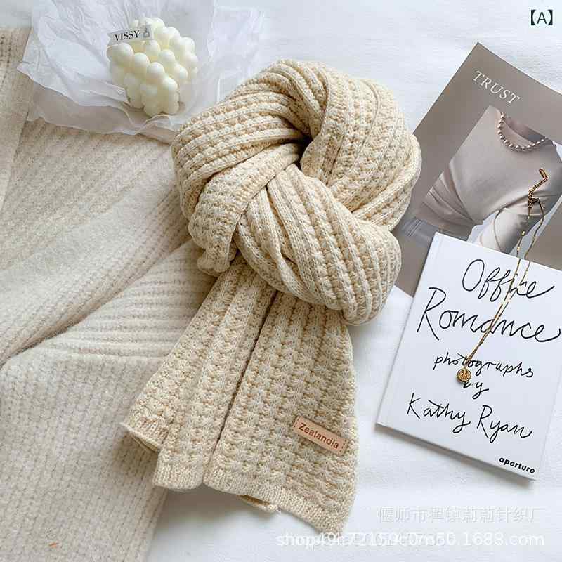 マフラー スヌード レディース 女性用 巳年 赤 ワインレッド ニット 厚手 暖かい 保温 防寒 柔らかい ..