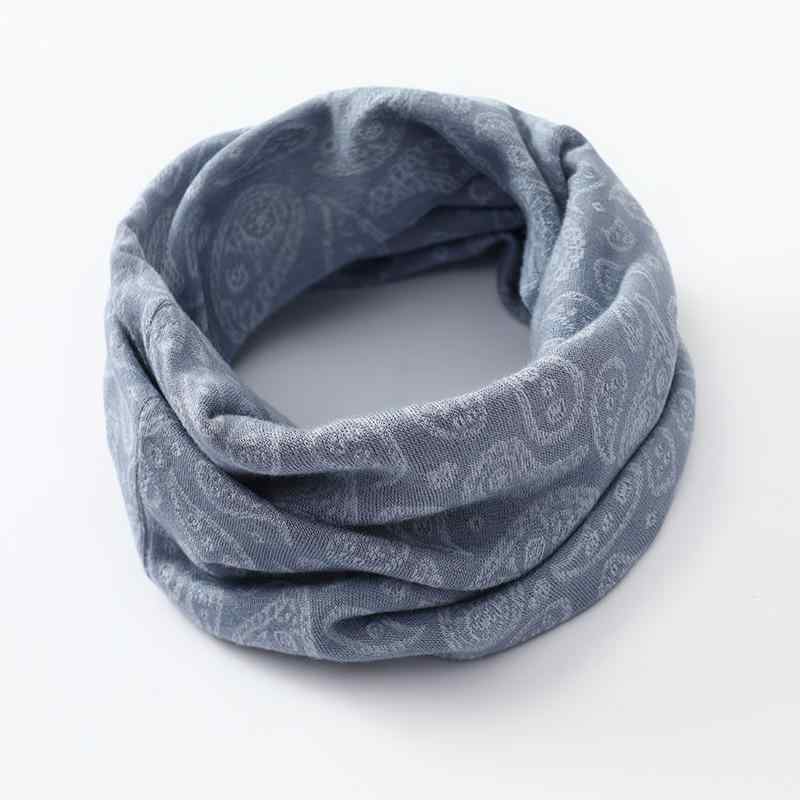 ネックウォーマー 男女兼用 メンズ レディース ジャカード織り レーヨン ニット ダブルレイヤー 厚手 秋冬 保温 あったか 柔らかな肌触り プルオーバー スヌード マフラー 普段使い 防寒 冷え対策 首元カバー