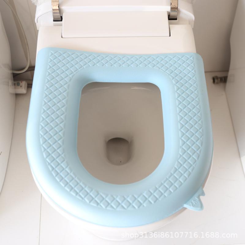 便座カバー 防水 撥水加工 便座シート クッション 厚手 冷え防止 ひんやり対策 水洗い可 拭き取り可 家..