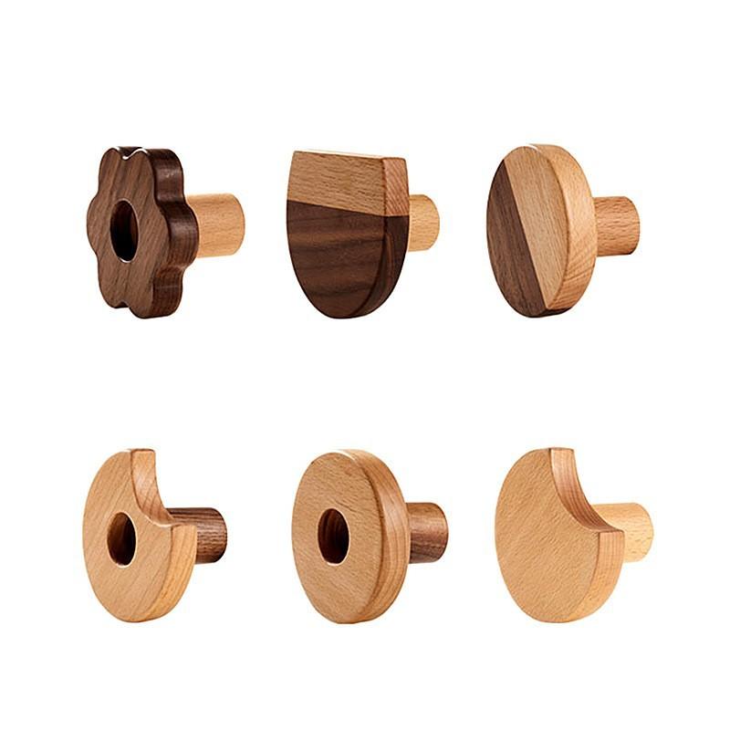 キッズ キャビネットハンドル 木製 シンプル かわいい 子供部屋 寝室 リビング 装飾用 モダン 家具取っ..