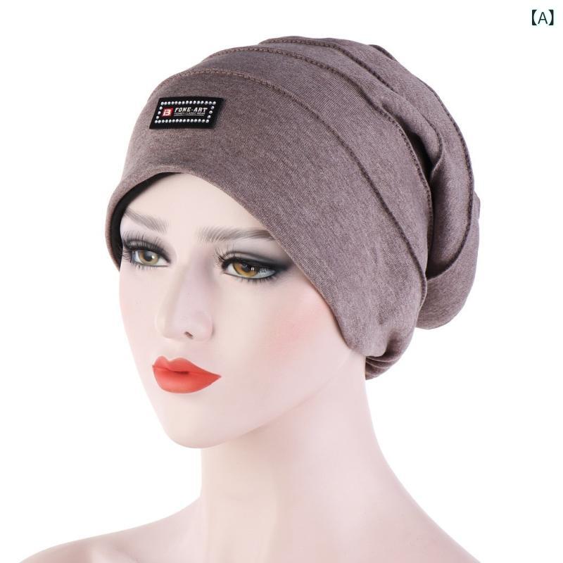 帽子 メンズ レディース 秋冬 暖か 綿 ニット帽 ビーニー プリーツ ファッション 百搭 カジュアル 街歩..