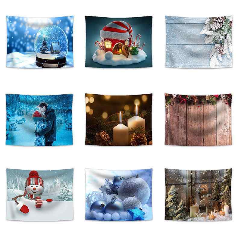 タペストリー クリスマス 欧米風 クリスマス柄 ウォールデコレーション 壁掛け 装飾 部屋飾り リビング 寝室 インテリア おしゃれ 壁飾り イベント クリスマスパーティー 背景布