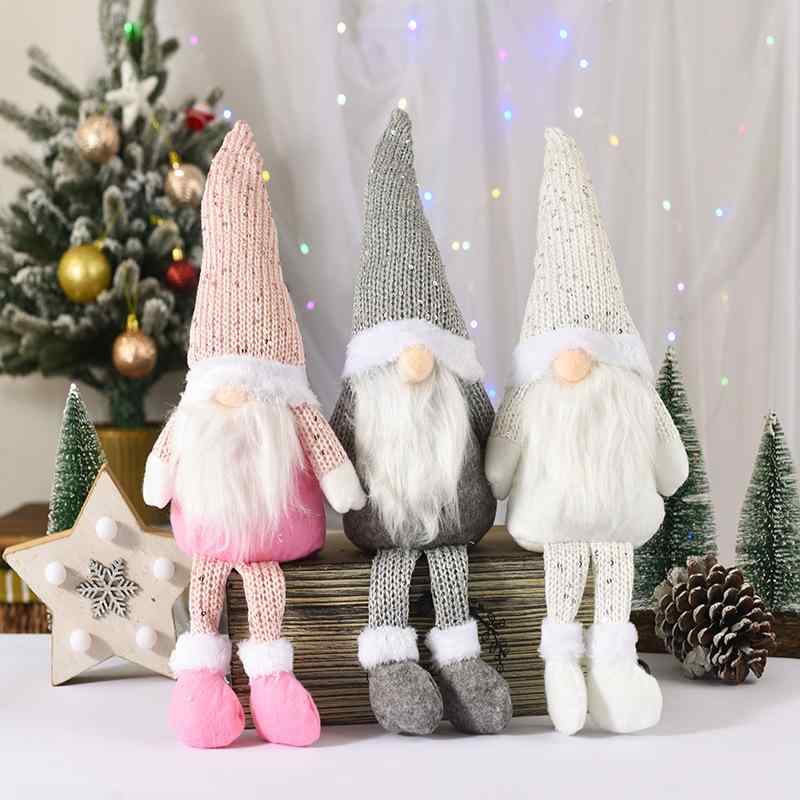 置物 オブジェ クリスマス飾り クリスマスデコレーション 北欧風 かわいい 顔なし老人ドール 玄関 リビング 店舗 インテリア装飾 飾り棚 ディスプレイ用 ギフト プレゼント
