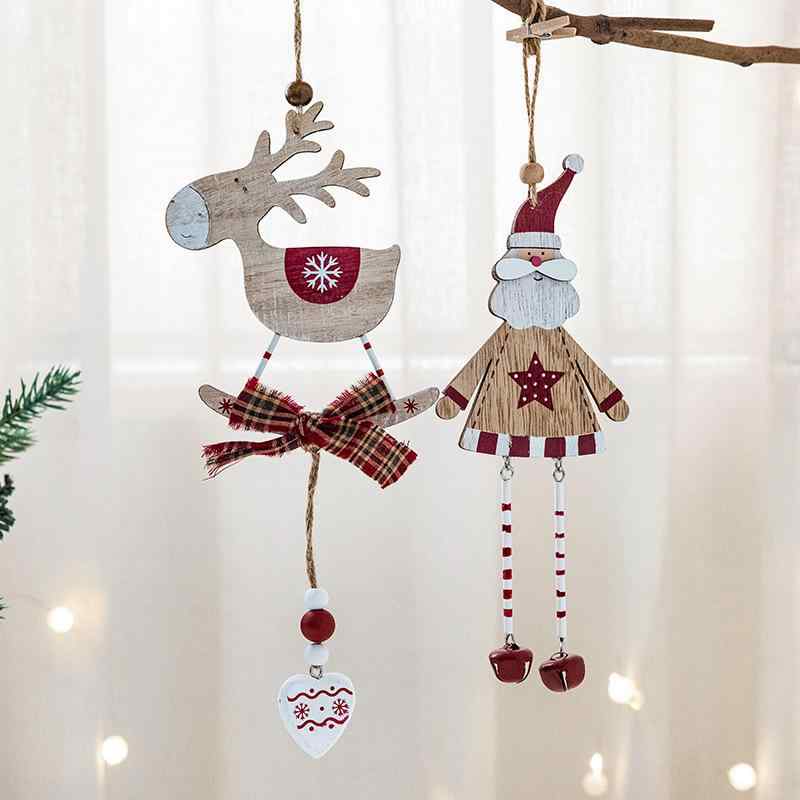 オーナメント クリスマスツリー 木製 車 デコレーション かわいい おしゃれ 飾り付け ギフト プレゼント リビング 玄関 子供部屋 壁掛け インテリア雑貨