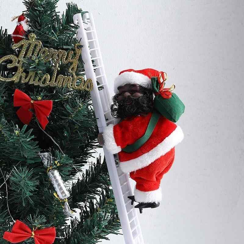 おもちゃ キッズ サンタクロース 電動 音楽 クライミング 人形 フィギュア クリスマス デコレーション 置物 子供部屋 装飾 インテリア ギフト