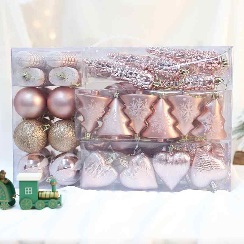 クリスマスオーナメント クリスマス飾り ギフトセット 手提げ箱 変形 ユニーク 吊り下げ装飾 クリスマスツリー デコレーション パーティー イベント 冬 おしゃれ 華やか プレゼント