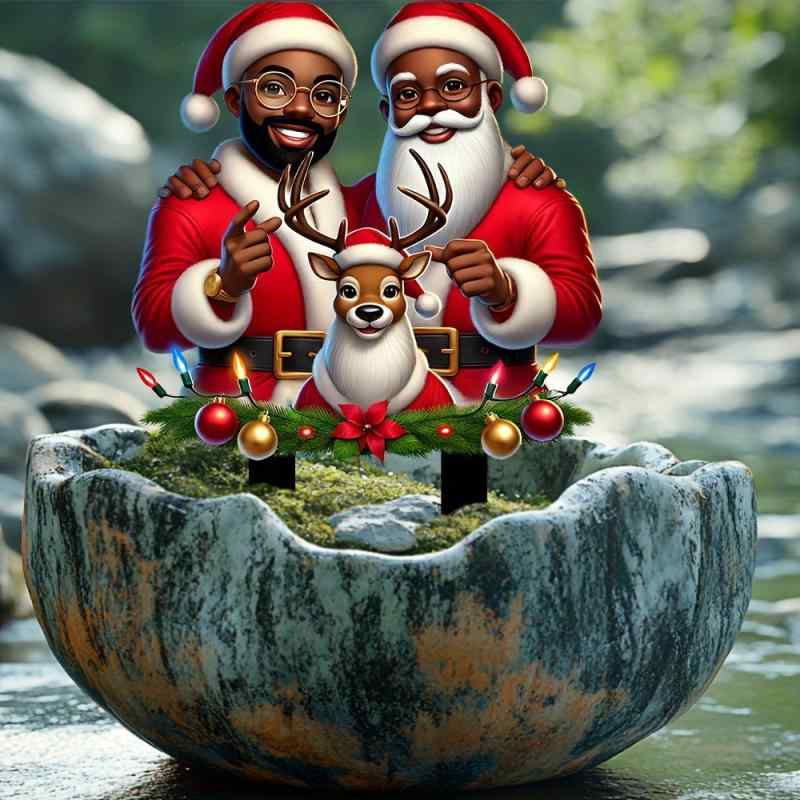 クリスマスオーナメント ガーデンピック アクリル製 庭飾り 防水 耐摩耗性 地面差し込み 庭園装飾 オブ..