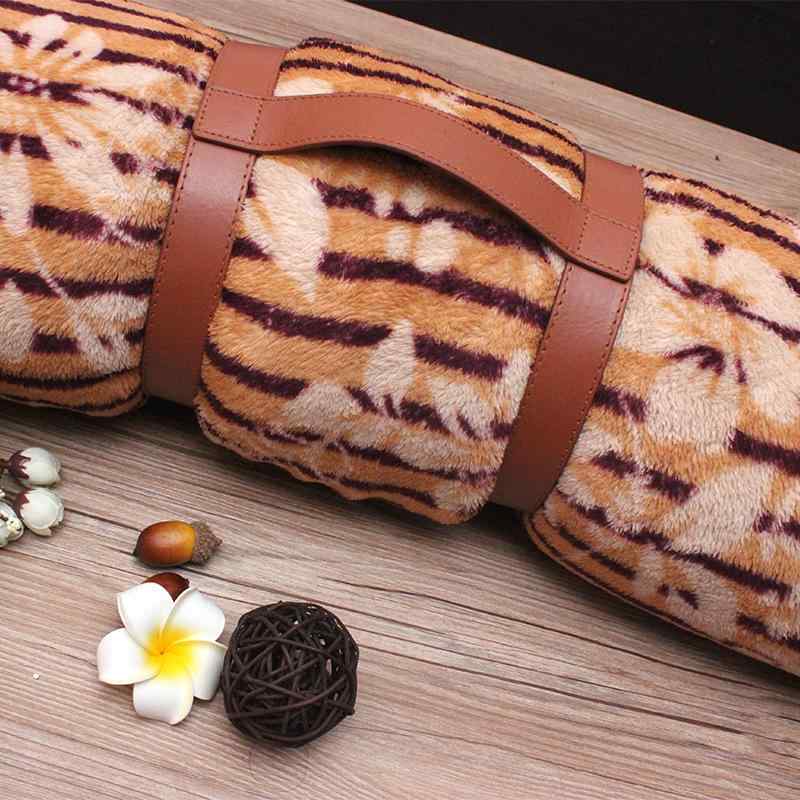 バンド H型 固定ストラップ 毛布 ピクニックマット レジャーシート ヨガマット 寝袋 アウトドア キャン..