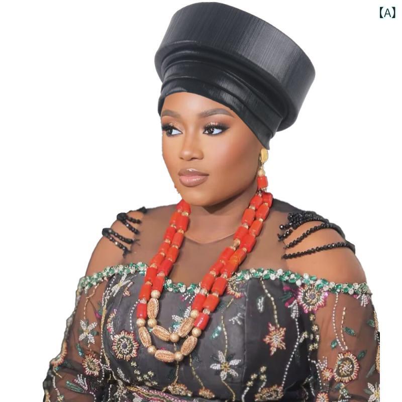 ヘッドカバー ターバン プルオーバー 帽子 メンズ レディース ポリエステル 黒 銀 赤 フリーサイズ カ..