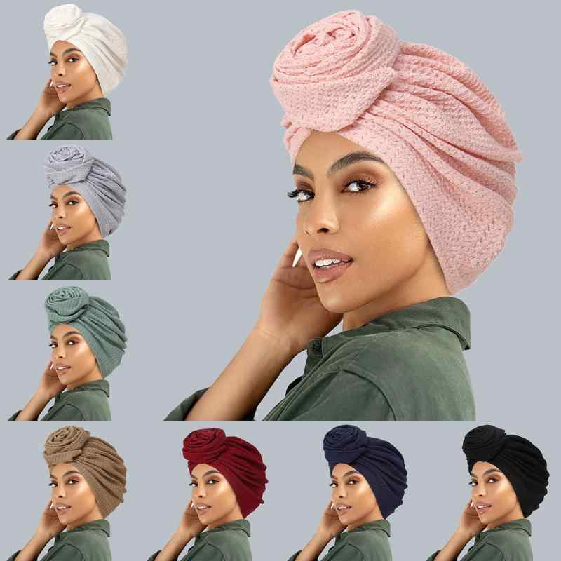 帽子 レディース ヨガ インド風 額花 結び目 プルオーバー キャップ ラウンドトップ 無つば ポリエステ..