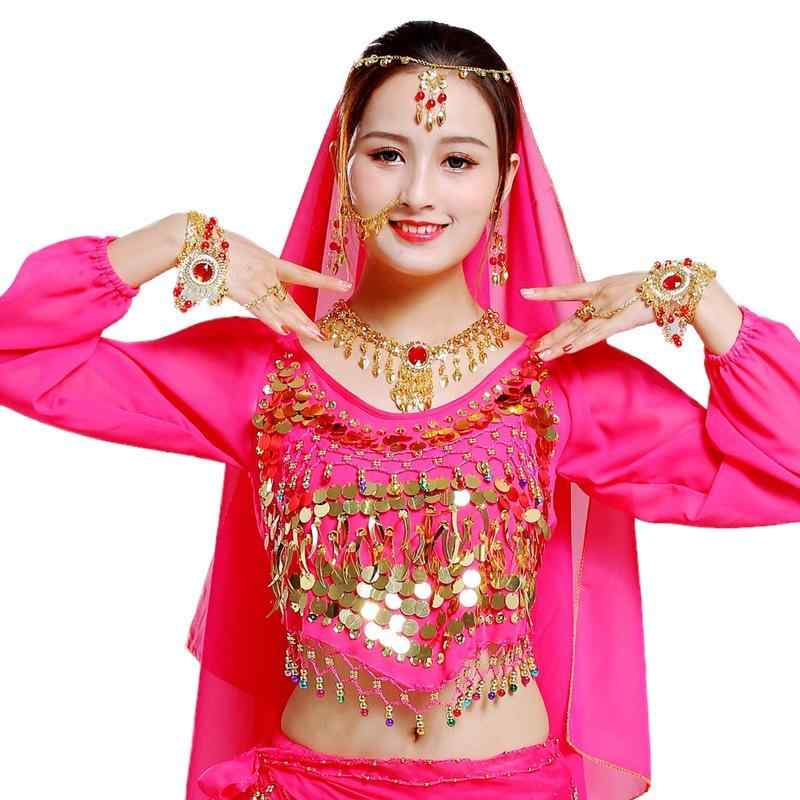 ダンス アクセサリー 民族舞踊 インドダンス ベリーダンス 広場ダンス ヘッドドレス ベール スカーフ ..