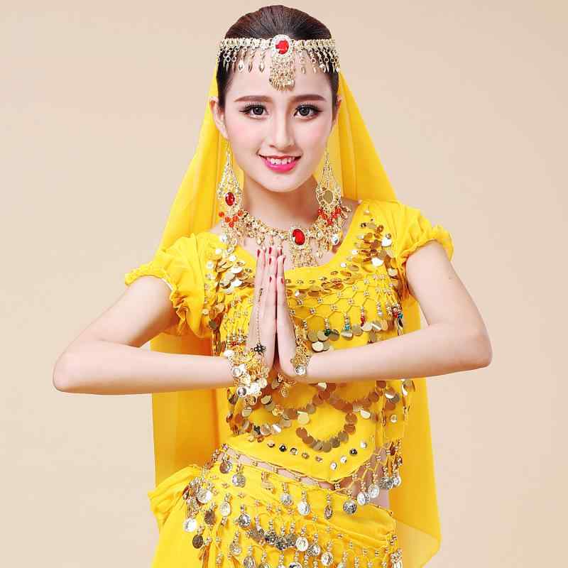 ダンス アクセサリー メンズ レディース ベリーダンス インド舞 民族舞 ヘッドドレス ベール ノーズチ..