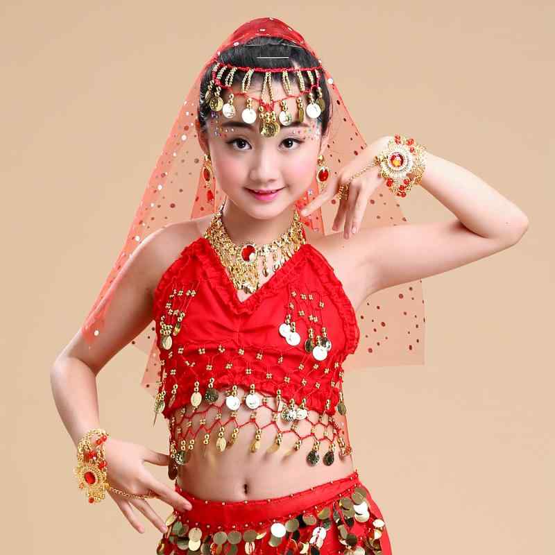 キッズ 男の子 女の子 民族ダンス アクセサリー セット インドダンス ベリーダンス イヤリング ブレス..