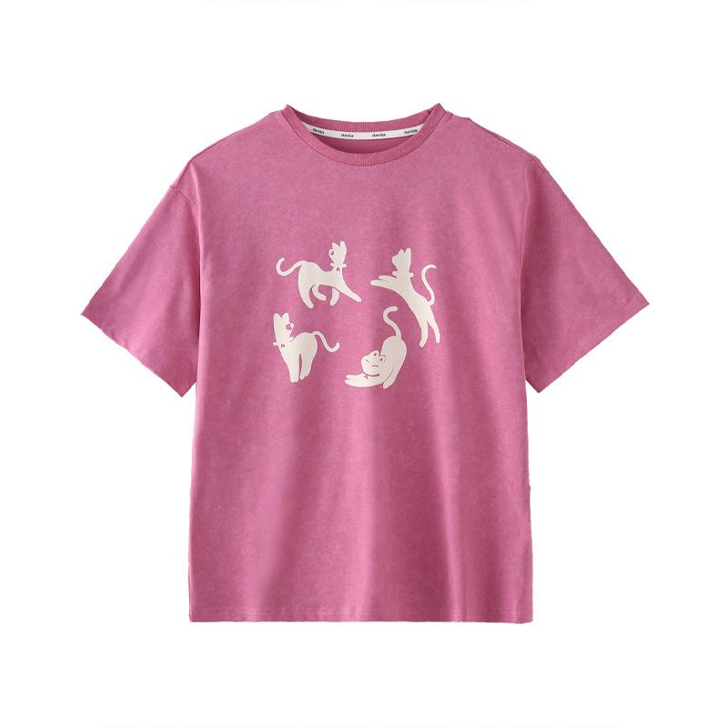 キッズ Tシャツ 親子お揃い 男の子 女の子 丸首 半袖 夏用 カジュアル アニメ柄 プリント かわいい コ..