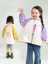 女の子 コート 花柄 かわいい カジュアル 長袖 ショート丈 切り替え キャラクター ポリエステル ピンク イエロー パープル 春