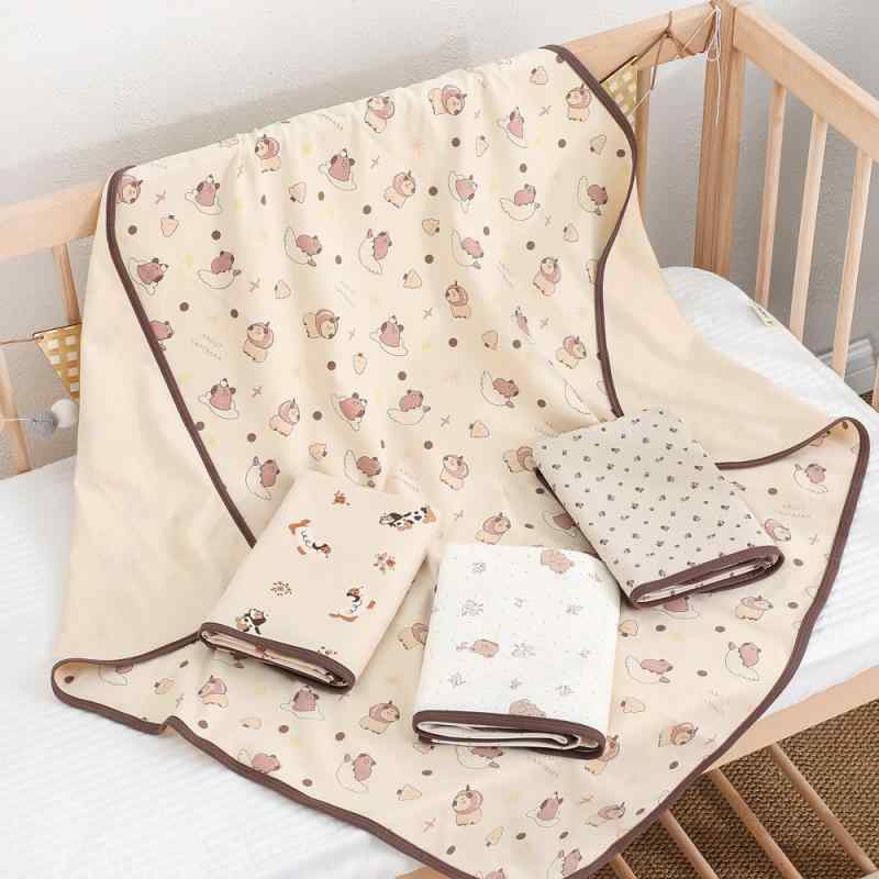 ベビー 毛布 男の子 女の子 抱っこ 被り スワドル ラップ コットン 薄手 軽量 四季 動物柄 カートゥーン柄 新生児 包み込み 柔らかい 肌触り