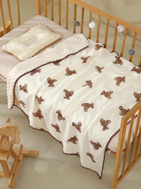 ベビー毛布 男の子 女の子 純綿 ガーゼ 柔らか 包みタオル 新生児 被子 通気性 軽量 綿 赤ちゃん用 掛け布団 タオル地 素材