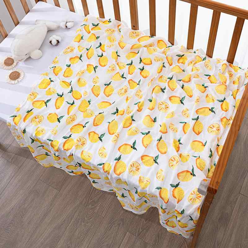 ベビー 包巾 新生児用 赤ちゃん 包被 柔らかい ガーゼ 竹繊維 綿 素材 プリント柄 花柄 動物柄 バスタオル 兼用 男の子 女の子 ピンク ブルー グリーン