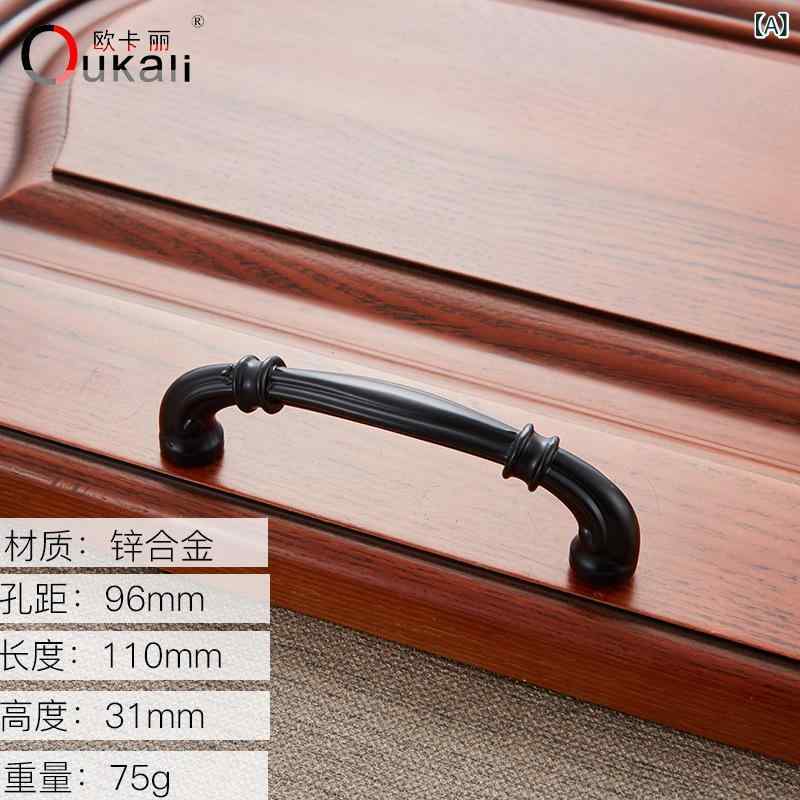 キャビネット ハンドル キッチン 引き出し 浴室 バルコニー 高級感 亜鉛合金 電気メッキ加工 新中国風 ..