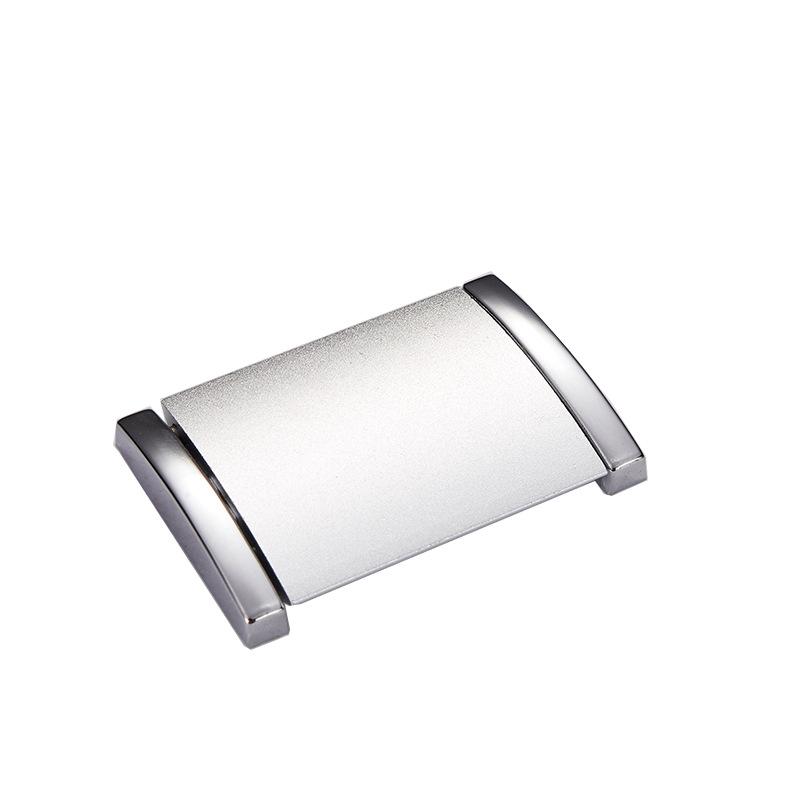 引き手 取っ手 ハンドル 亜鉛合金 アルミ合金 隠し ダブル フラットカバー ホワイトシルバー シンプル ..