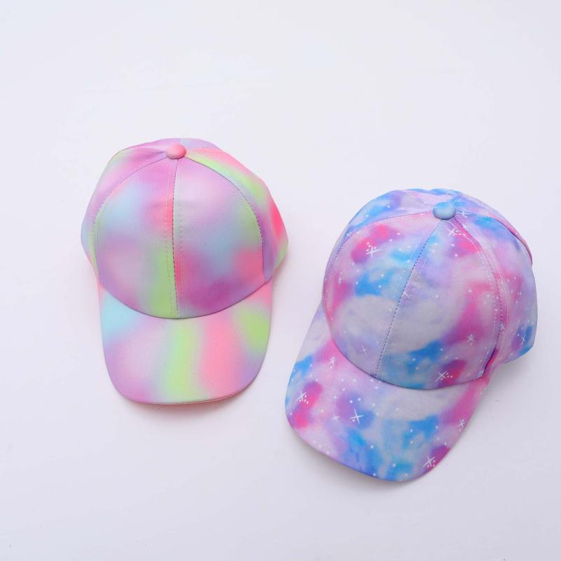 キャップ 男の子 女の子 ベビー グラデーション トレンド クール 個性 ストリートスタイル 韓国 春夏秋..
