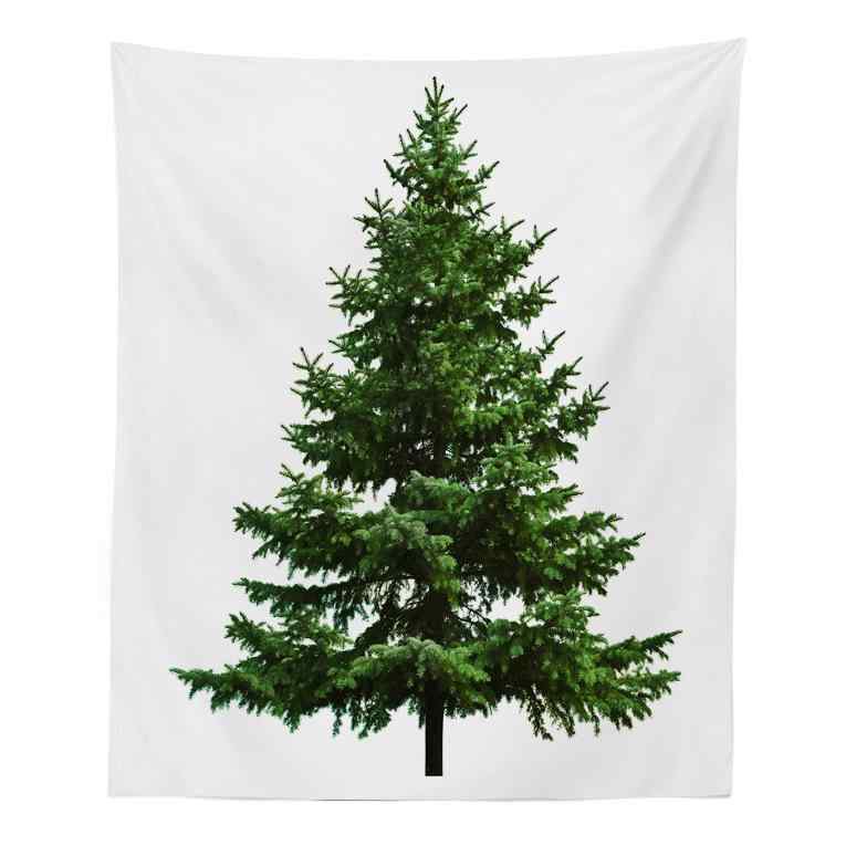 タペストリー クリスマスツリー 壁掛け ビーチタオル インテリア デコレーション ポリエステル 合成繊..