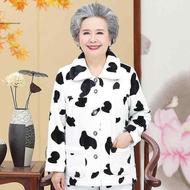 ルームウェア レディース 秋冬 セット フランネル 長袖 開襟 長ズボン 厚手 花柄 湖ブルー 紫紅 豆沙 シンプル カジュアル ママ