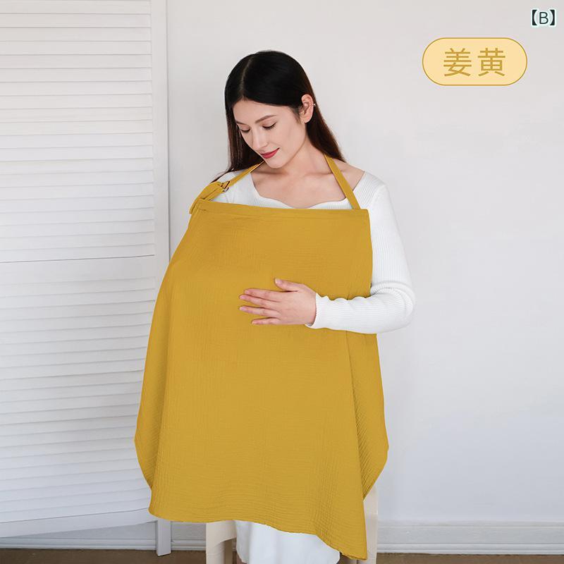 授乳カバー ショール 綿素材 ガーゼ 外出用 プライバシー保護 光漏れ防止 多機能 ...
