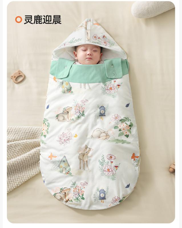 スリーピングバッグ ベビー キッズ 男の子 女の子 防キックスリーパー 驚き防止 竹繊維 綿 再生繊維 オ..