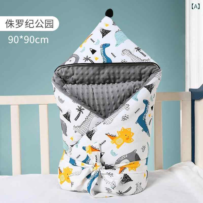 ベビー 男の子 女の子 新生児 おくるみ 抱っこ毛布 スワドル 秋冬 厚手 綿 フランネル 暖か 防寒 柔ら..