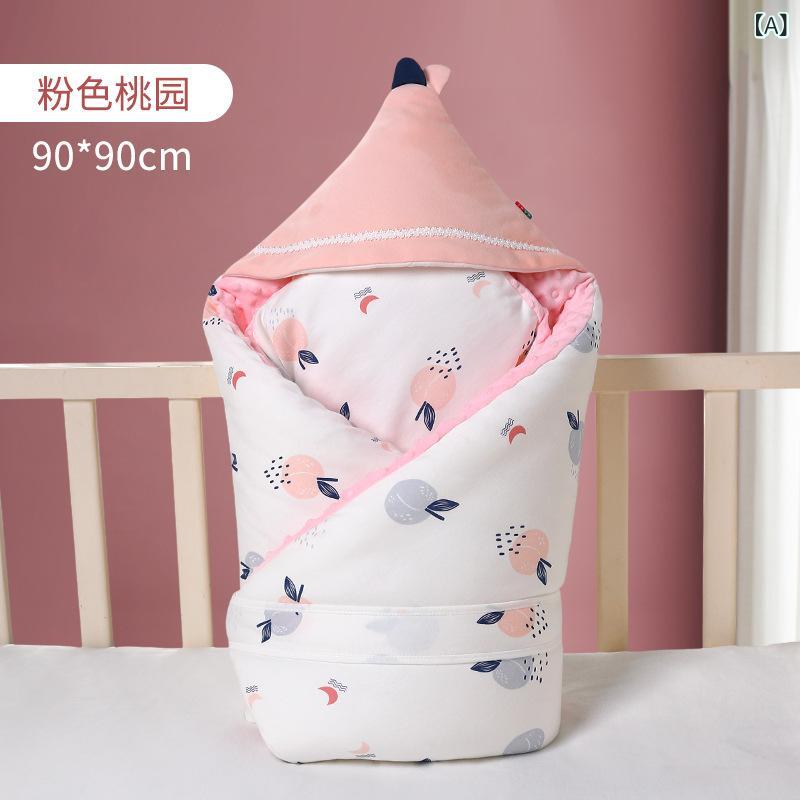 ベビー 抱っこ毛布 男の子 女の子 新生児 スワドル 包み 秋冬 厚手 綿 フリース 動物柄 カートゥーン ..