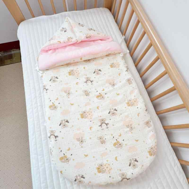 スリーピングバッグ ベビー 男の子 女の子 一体式 包み込み 防蹴被 おくるみ 抱っこ被 秋冬 新生児 綿 ..