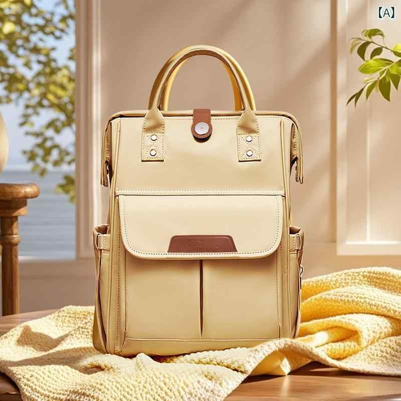 ママバッグ 男の子 女の子 大容量 防水 軽量 多機能 おむつバッグ リュックサック ハンドバッグ 保温 ..