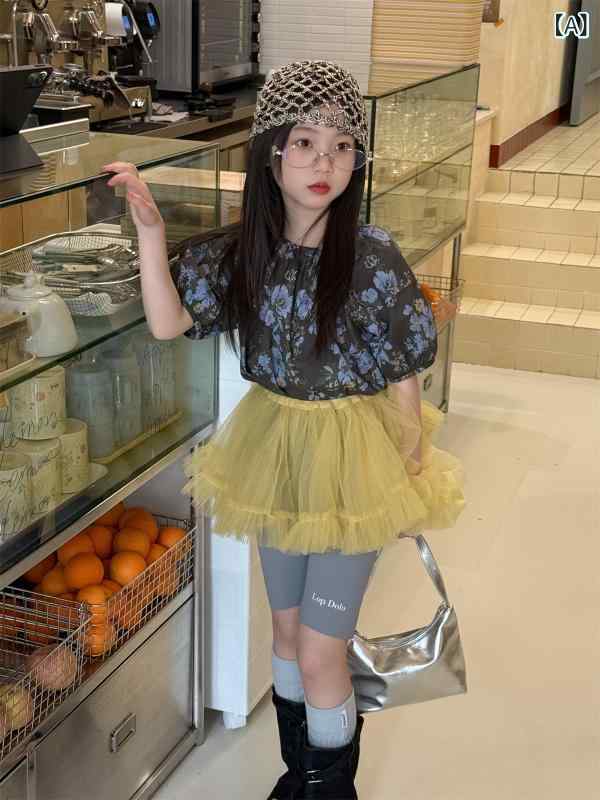 女の子 ヨガパンツ 夏 5分丈 伸縮性 ポリエステル繊維 柔らかい 無地 中腰 ゴムウエスト グレー ブラッ..