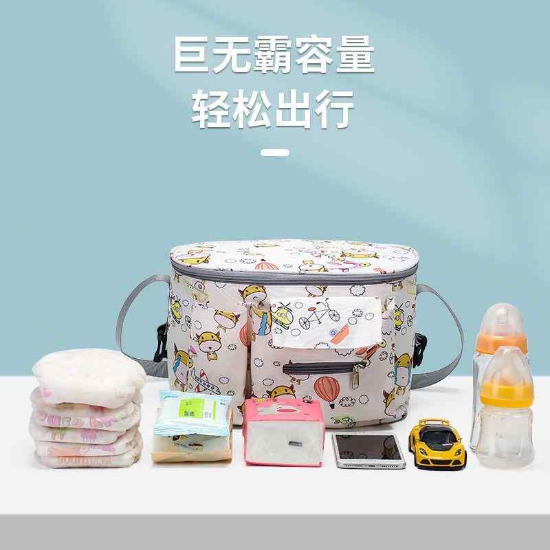 ベビーカー 置物袋 収納バッグ 散歩用 家庭用 男の子 女の子 ハンギングバッグ 多機能 防水 保温 耐久 ..