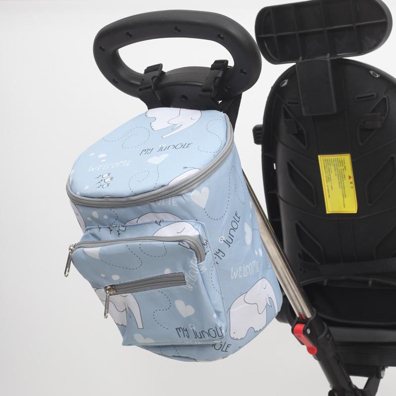 ベビーカー 収納バッグ ポーチ 多機能 置物袋 ハンギングポーチ コンパクトサイズ 外出散歩 ベビー用品..