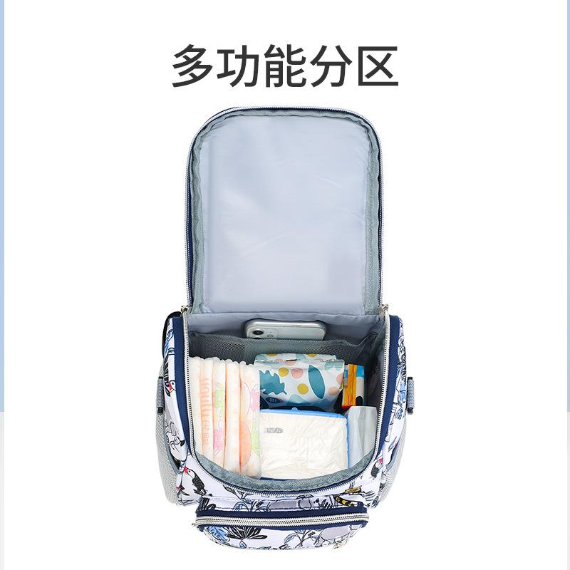 ママバッグ 男の子 女の子 多機能 収納 拡張 乾湿分離 オックスフォード布 ポリエステル コントラスト..