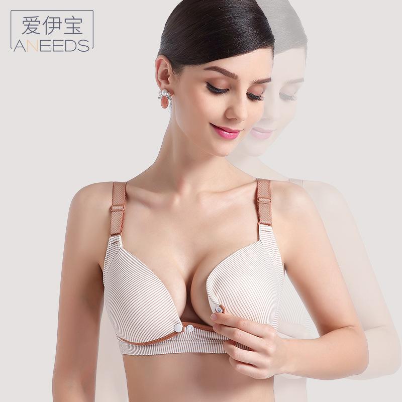 授乳ブラジャー マタニティ 産後 綿素材 薄手 大きめサイズ 無ワイヤー 垂れ防止 レースエッジ バックフック 妊娠期 インナー グレー ピンク ベージュ