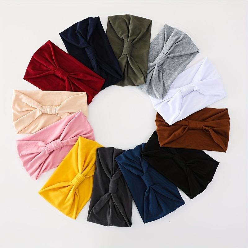 レディース ヘアバンド 弾力 ワイド ヨガ スポーツ 吸汗 ボヘミアン チェック柄 布地 ジオメトリック ..