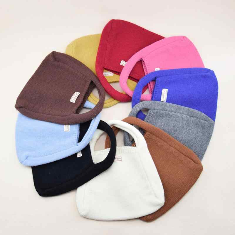 手提げ鞄 レディース 秋冬 毛糸 手編み クロシェ バッグ 通勤 普段使い 収納 小型 縦型 スクエア ソフ..