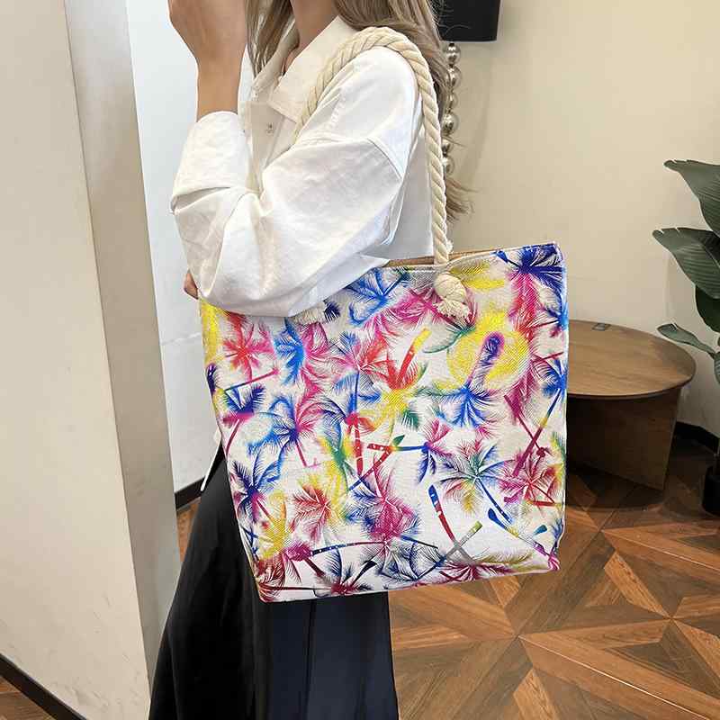 トートバッグ レディース 大容量 麻素材 シンプル ハンドバッグ ショルダーバッグ 普段使い 夏物 ジッパー開閉 ソフトタイプ 縦型スクエア ダブルストラップ オープンポケット ステッチ ポリエステル内装 ゴールド ピンク グリーン