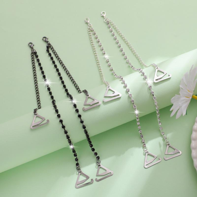 肩紐 レディース ブラジャー インナー ストラップ 金属 クリスタル 飾り 調整式 透明 肩出し 金 銀 ガ..