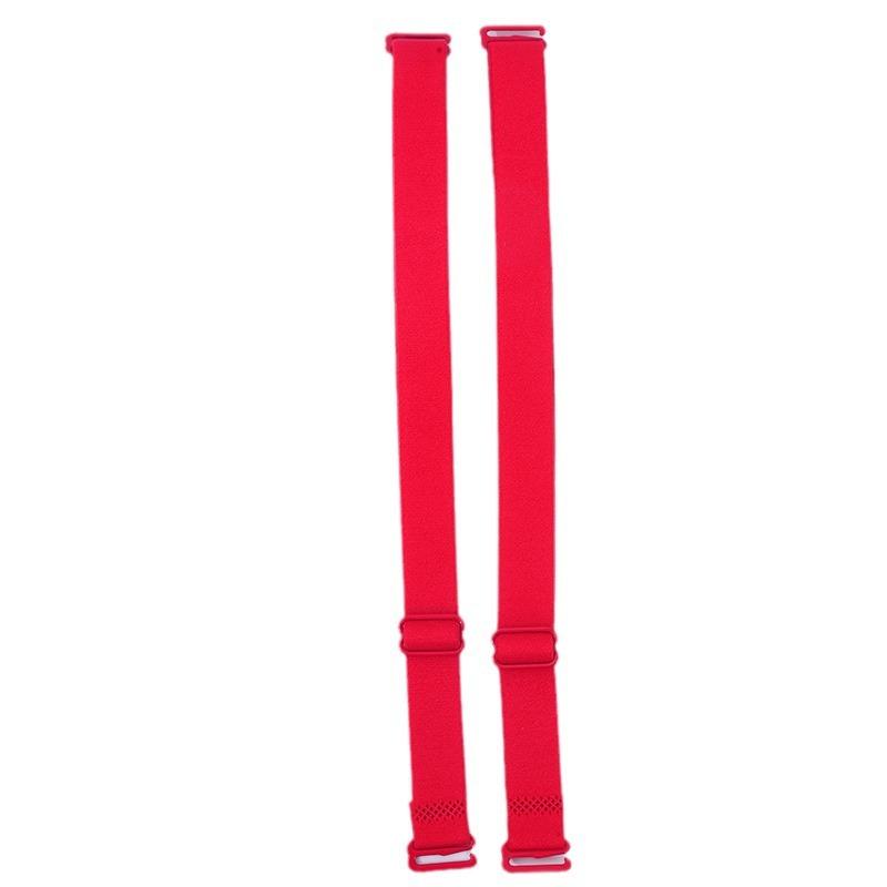 肩紐 レディース ブラジャー交換 取り外し 露出 防滑 弾力 ポリエステル 幅広 細幅 黒 白 ピンク オフ..