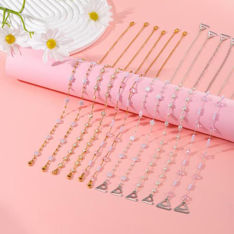 レディース ブラジャー 肩ストラップ 交換 セクシー インビジブル チェーン アクセサリー ステンレス ..