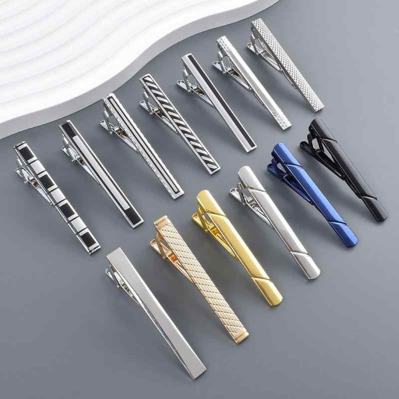 ネクタイピン メンズ レディース シンプル ビジネス ジオメトリック型 銅製 電気メッキ加工 単色 金 黒..