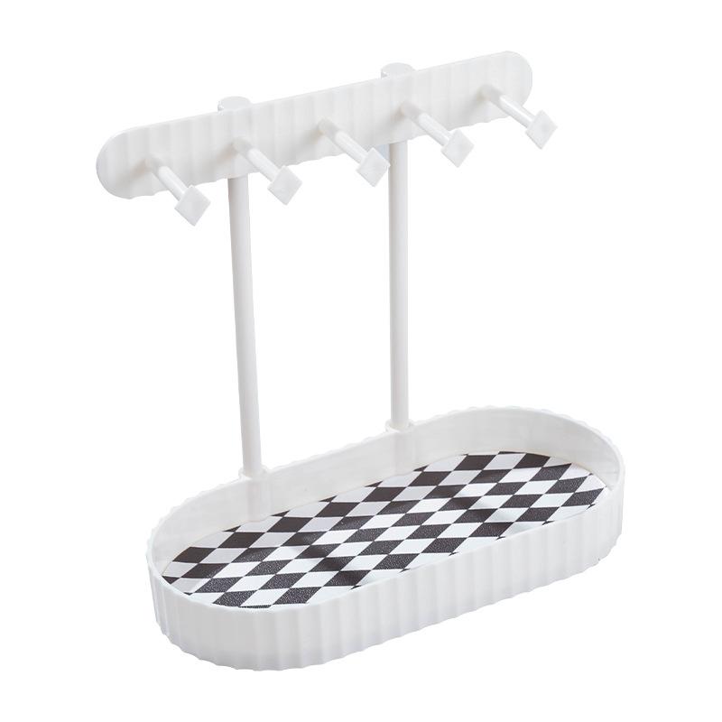 アクセサリー 収納 ラック シンプル モダン デスクトップ イヤリング ネックレス ブレスレット ジュエ..