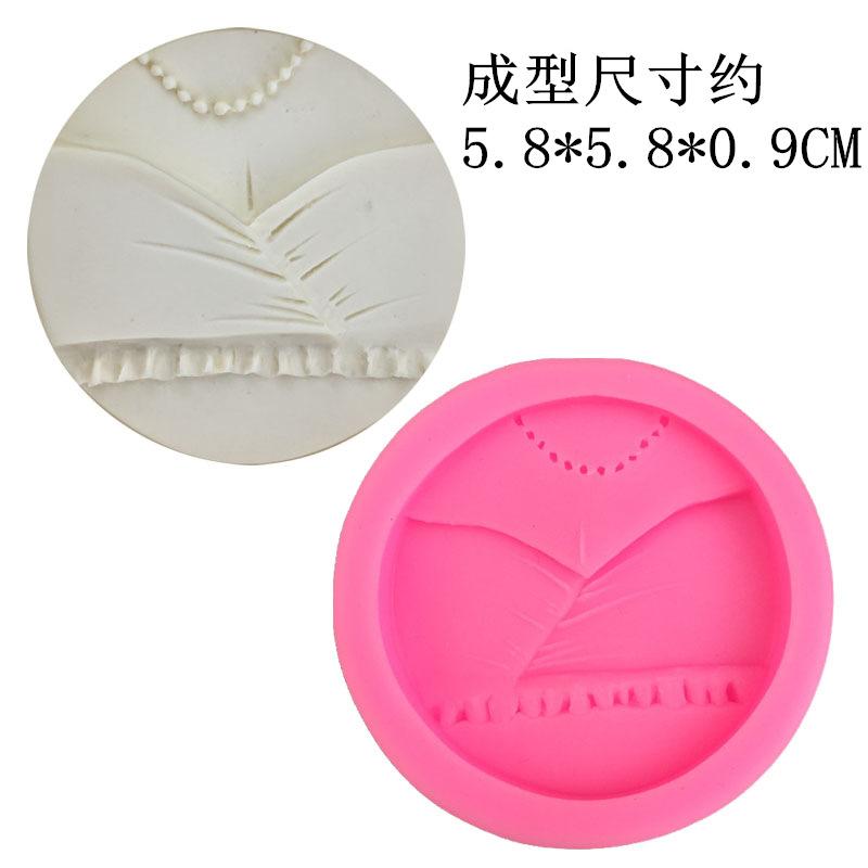 シリコン モールド ケーキ型 レディース ウェディング 不規則形状 ピンク ベーキング シュガークラフト..